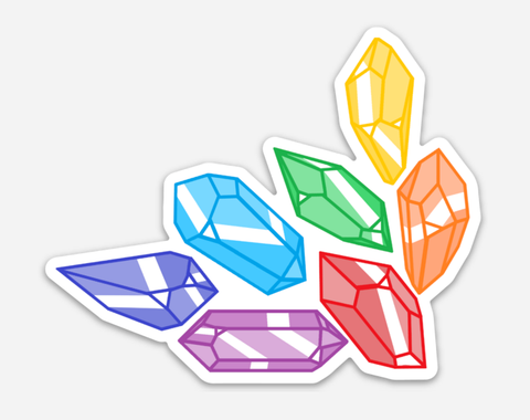 Crystal Cluster - Rainbow