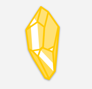 Crystal Sticker - Yellow