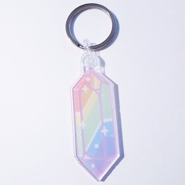 Crystal Key Chain - Rainbow