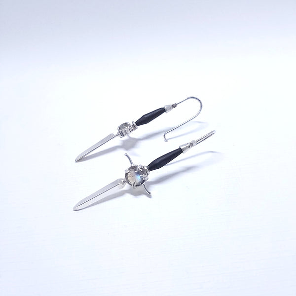 the athame- earrings